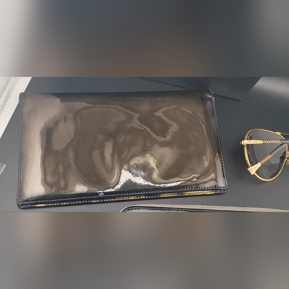 Vintage Chanel Patent Leather Wallet W/ Box, Bottega Veneta & Fendi, LV Glasses - Picture 8 of 16